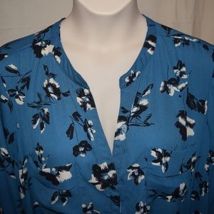 Beautiful blue blouse